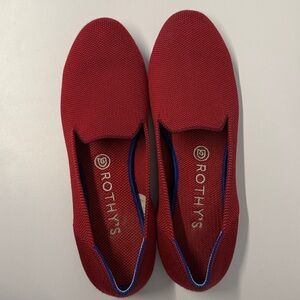 Rothy's Red Loafers
